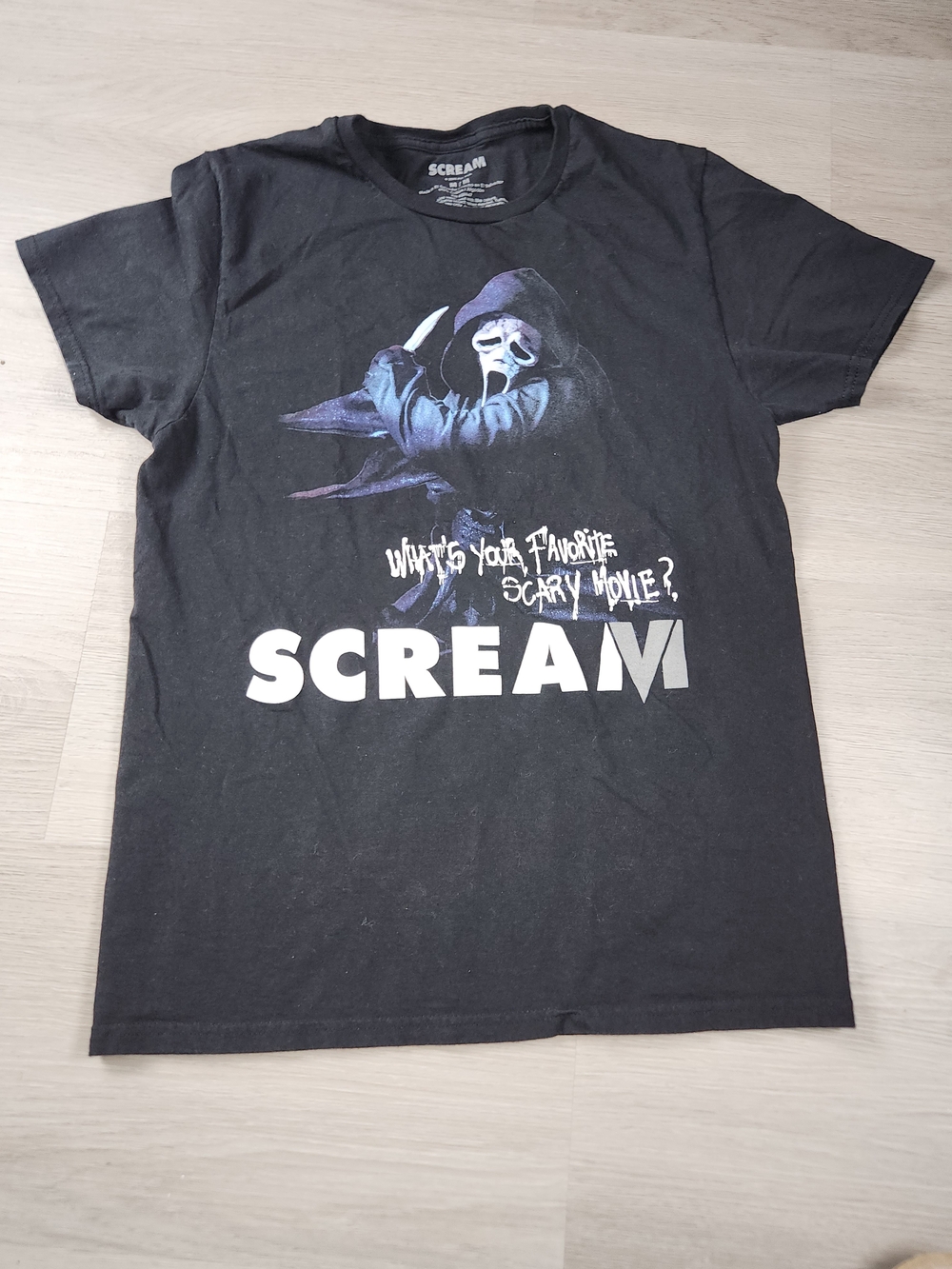 Scream Graphic Tee - Black